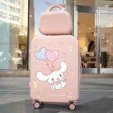 Мультяшный универсальный багажный свежий чемодан, 20 дюймов