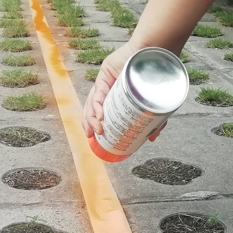 Parking line scribing paint Spray paint tank classroom special parking line wear-resistant fire channel warning parking artifact