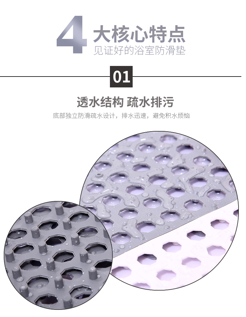 Bath mat tắm tắm nhà vệ sinh nhà vệ sinh nhà vệ sinh mat khâu thảm sàn lát lớn - Thảm sàn thảm chống trượt nhà tắm