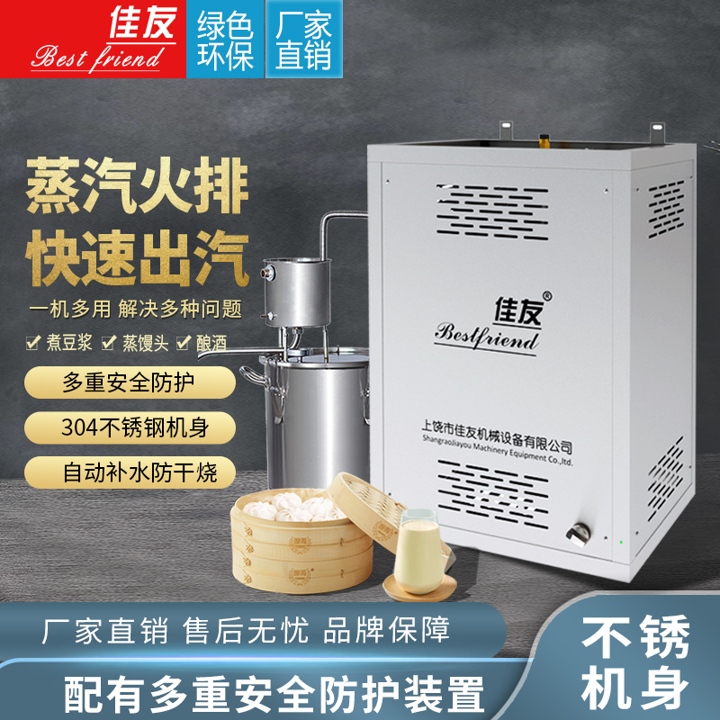 Canyon Gas Steam Generator Liquefied Gas Commercial Boiled Tofu Soy Milk Steamed Buns Steamed Buns Buns Energy Saving Boiler