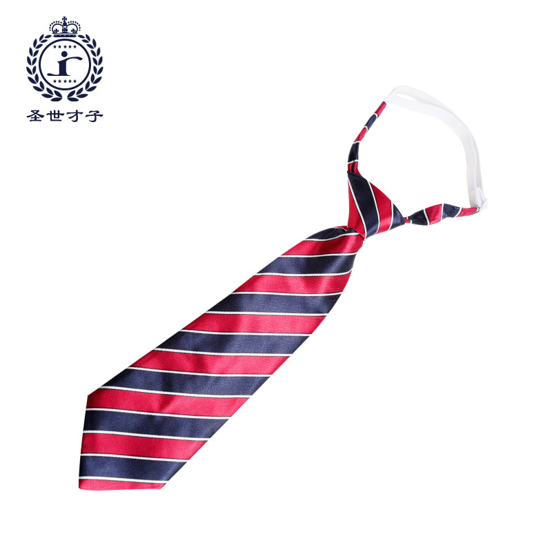 Shengshi Caizi Primary school uniform Tie boy dress Small suit accessories Flower girl British style silk multi-color models