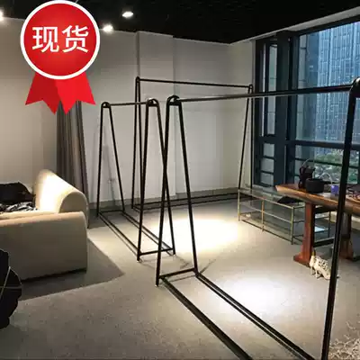 New hanging marriage l yarn hanger display rack women's clothing store shelves floor-to-ceiling dress combination clothes rack clothing