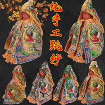 Table edition full hand jump embroidery triangle scaly shawl cloak of gown gown of the heavens Virgin