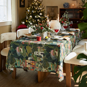 Preference set vintage blend large size tablecloth Preference set vintage blend large size tablecloth