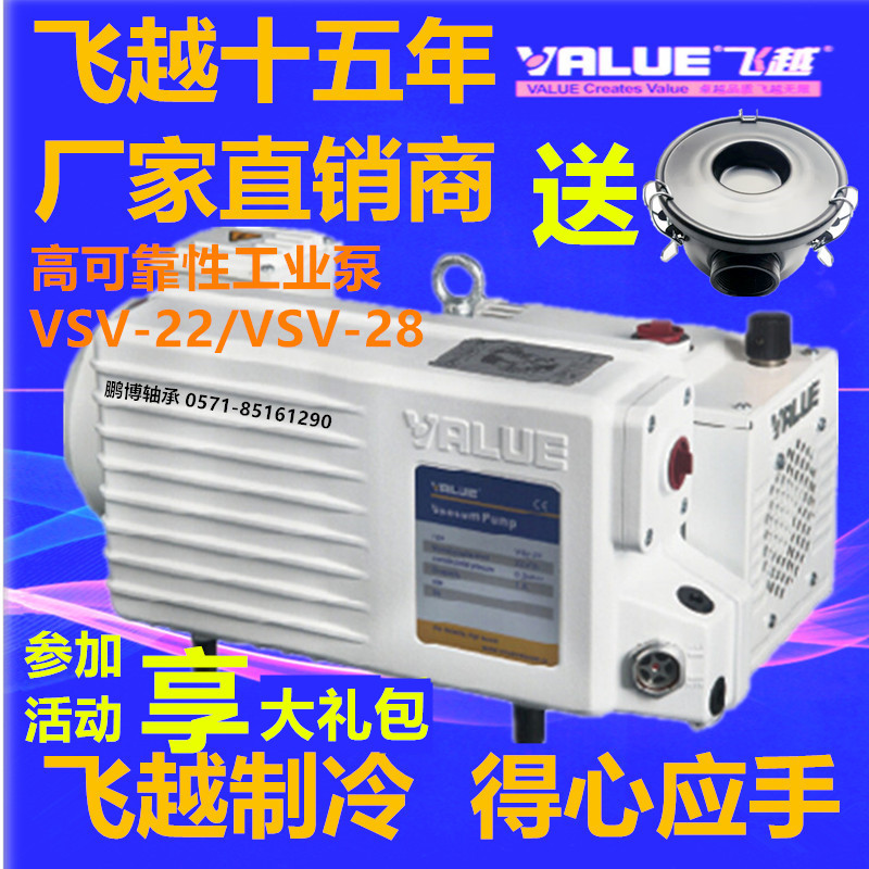 Fly over industrial vacuum pumps Electric VSV series Small single-stage pumps VSV-22 28 Industry-level extraction vacuum pumps