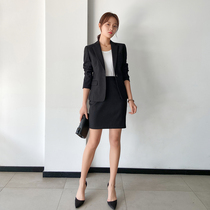 Professional suit Short skirt skirt Two-piece overalls Waitress temperament Formal dress suit suit suit summer