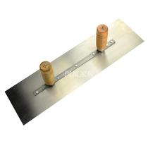 Double handle large iron plate double clay plate double handle scraper sand plate mud scraper trowel spatula