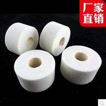 White corundum internal grinding wheel White corundum white steel grinding machine through hole alumina internal grinding head 25*25*6