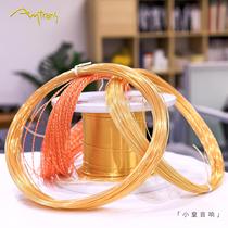AMRG 24K gold wire 0 4MM-9MM Oxygen-free copper plating 0 5um thick 24K gold Japanese fever manufacturer