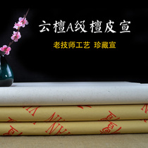 Yuntan brand four-foot A- grade Tan Pi Xuan Chinese painting landscape creation high-quality handmade rice paper calligraphy creation work Xuan paper six-foot propaganda