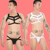 Boy love lingerie Temptation Lingerie Tight Fit with mesh Mesh Sexy Breathable Mesh Underwear Suit