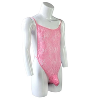 Sporty lingerie men wear Sao Male jumpsuits lace bellyband transparent free from temptation flirting valet