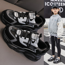 Next sara girls sneakers winter Korean version of the new non-slip children's casual shoes plus velvet children's torre shoes