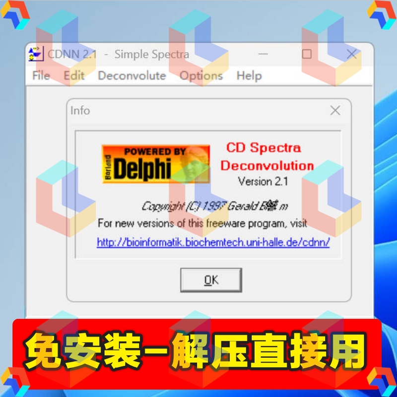 Cdnn Software Circular Dichroism Spectrum Cd Data Analysis Software Quantitative Prediction of Protein Secondary Structures Cdnn Software Circular Dichroism Spectrum Cd Data Analysis Software Quantitative Prediction of Protein Secondary Structures
