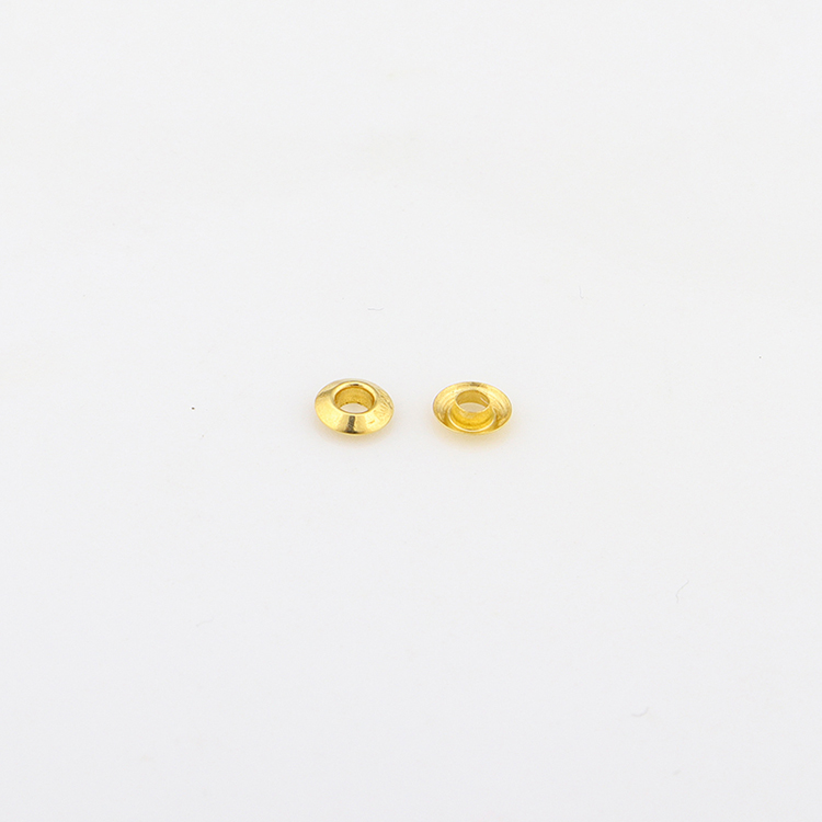Miếng dán ngọc trai vàng 18K qua chuỗi trái tim spacer 750 vòng tay chuỗi hạt ngọc trai miếng lớn miếng vá phụ kiện DIY - Vòng chân lắc chân nữ vàng đẹp