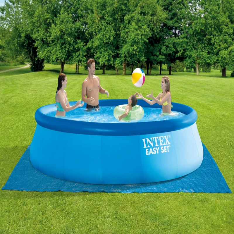 Трубка INTEX, детский большой плавательный бассейн для купания, аква-парк для рыбалки для плавания
