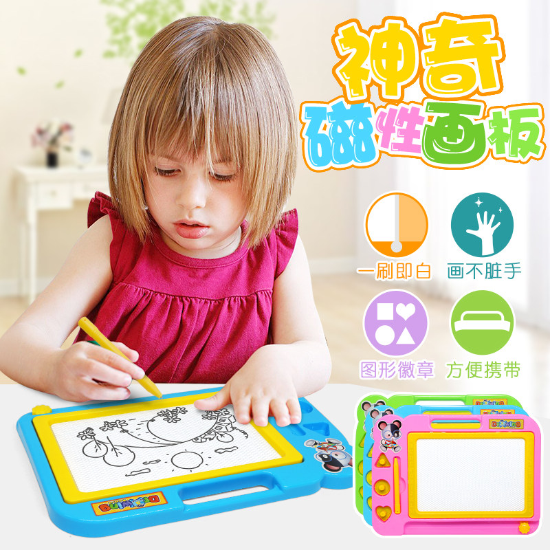 Baby Drawing Board Writing Board Erasable Child 1 Year Old Boy Home Magnetic Painting Graffiti Board 2-3 Year Old Girl Toddler