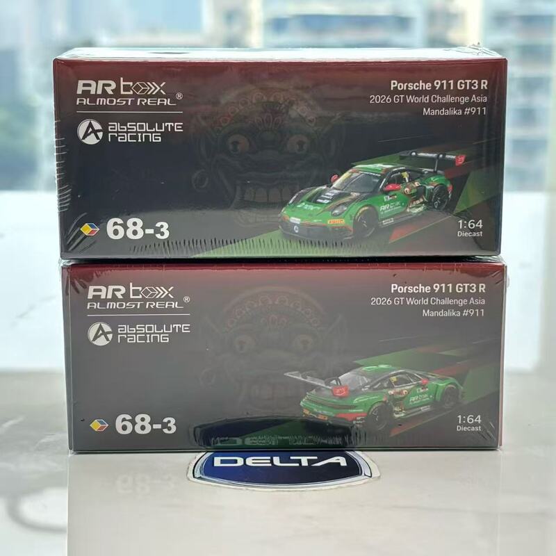 [in Stock] 1:64 Ar Porsche 911 Gt3 R World Challenge Asia Cup # 911 Barong