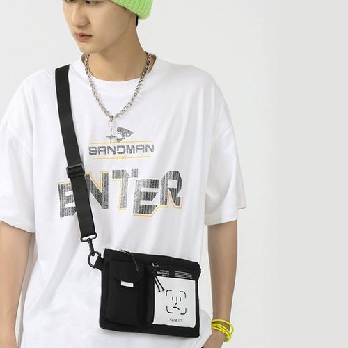 墨西卡 Tide, сумка через плечо подходит для мужчин и женщин, нагрудная сумка, японский рюкзак, сумка на одно плечо