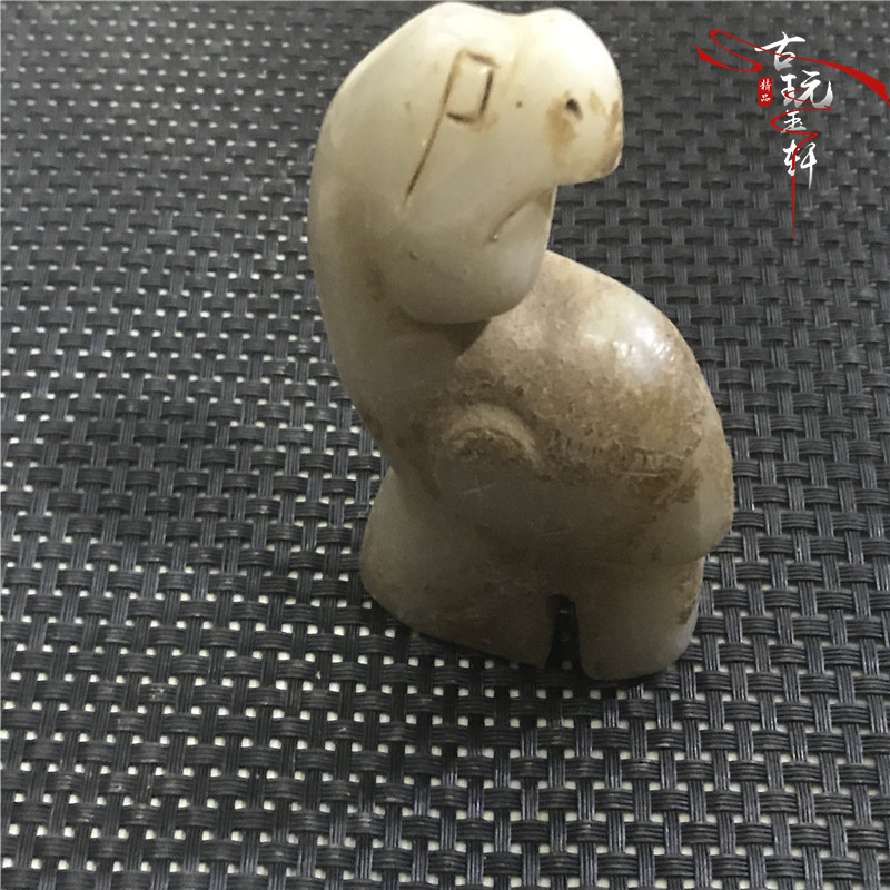 Antique jade antique jade tường ngọc Ming và Qing Triều Đại tuổi cao cổ ngọc bích mảnh ngọc bích ngọc cũ đồ trang trí mặt dây chuyền chim cẩm thạch sơn thủy