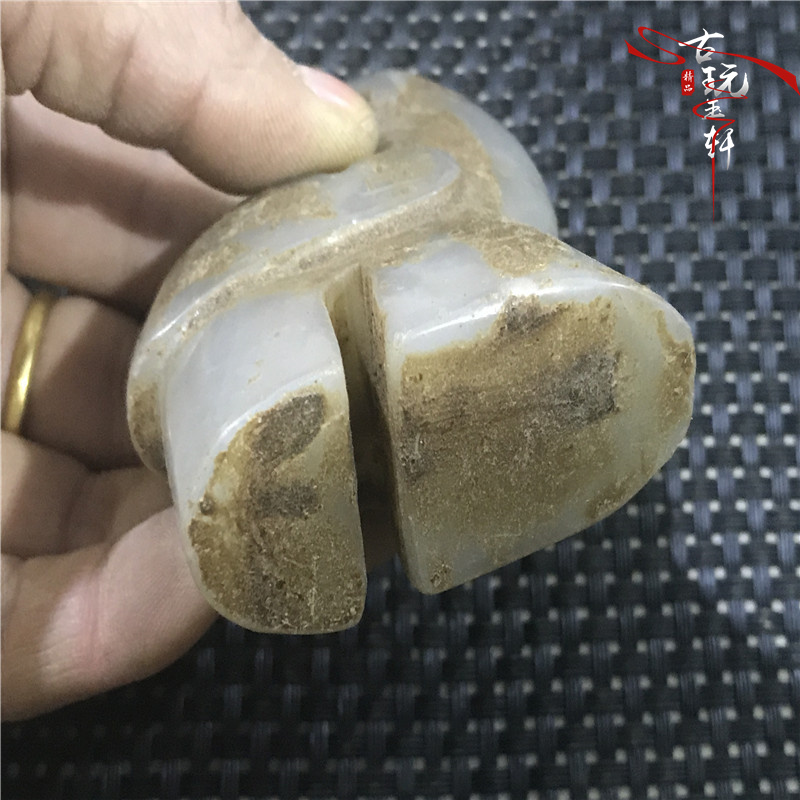 Antique jade antique jade tường ngọc Ming và Qing Triều Đại tuổi cao cổ ngọc bích mảnh ngọc bích ngọc cũ đồ trang trí mặt dây chuyền chim cẩm thạch sơn thủy