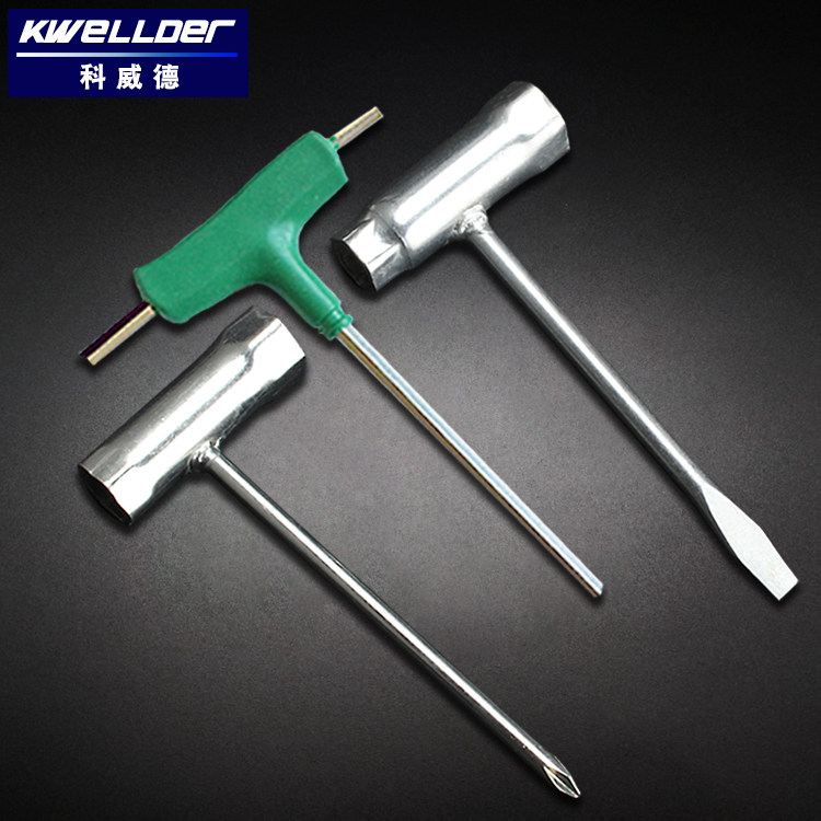 Thickened chainsaw word lawn mower cross sleeve spark plug T-type inner hexagon wrench special for garden machinery