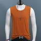 Modal round neck sleeveless vest ຜູ້ຊາຍໄວຫນຸ່ມ bottoming vest summer sweatshirt ກິລາບາງໆບາງໆ