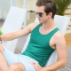 Áo thun cotton thể thao nam mùa hè thoáng khí co giãn đáy quần thể hình thủy triều Slim vest áo sơ mi cỡ lớn áo khoác giả vest nam hàn quốc