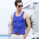 Áo thun cotton thể thao nam mùa hè thoáng khí co giãn đáy quần thể hình thủy triều Slim vest áo sơ mi cỡ lớn áo khoác giả vest nam hàn quốc