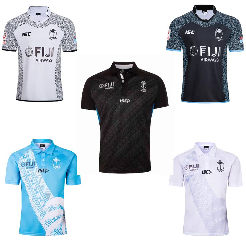 19-20 Fiji main away memorial version rugby jersey Fiji football rugby jersey