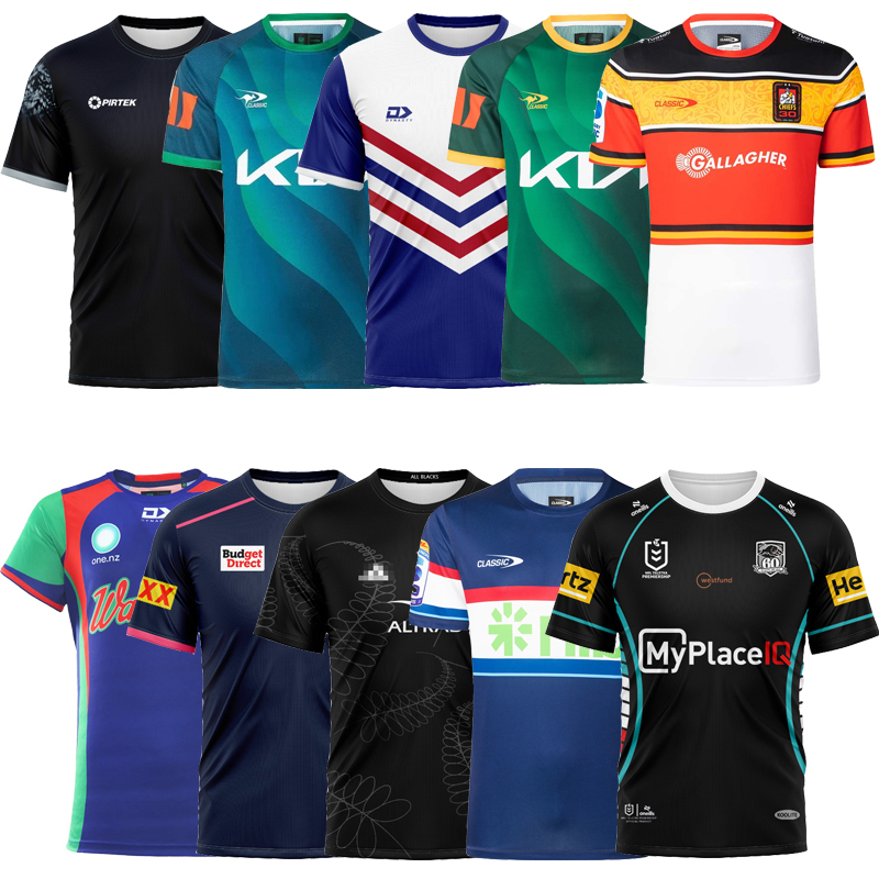 2026Nrl Penrith Panthers Warriors Samoa Wild Horses Chiefs Australia Short-Sleeved Rugby Jersey