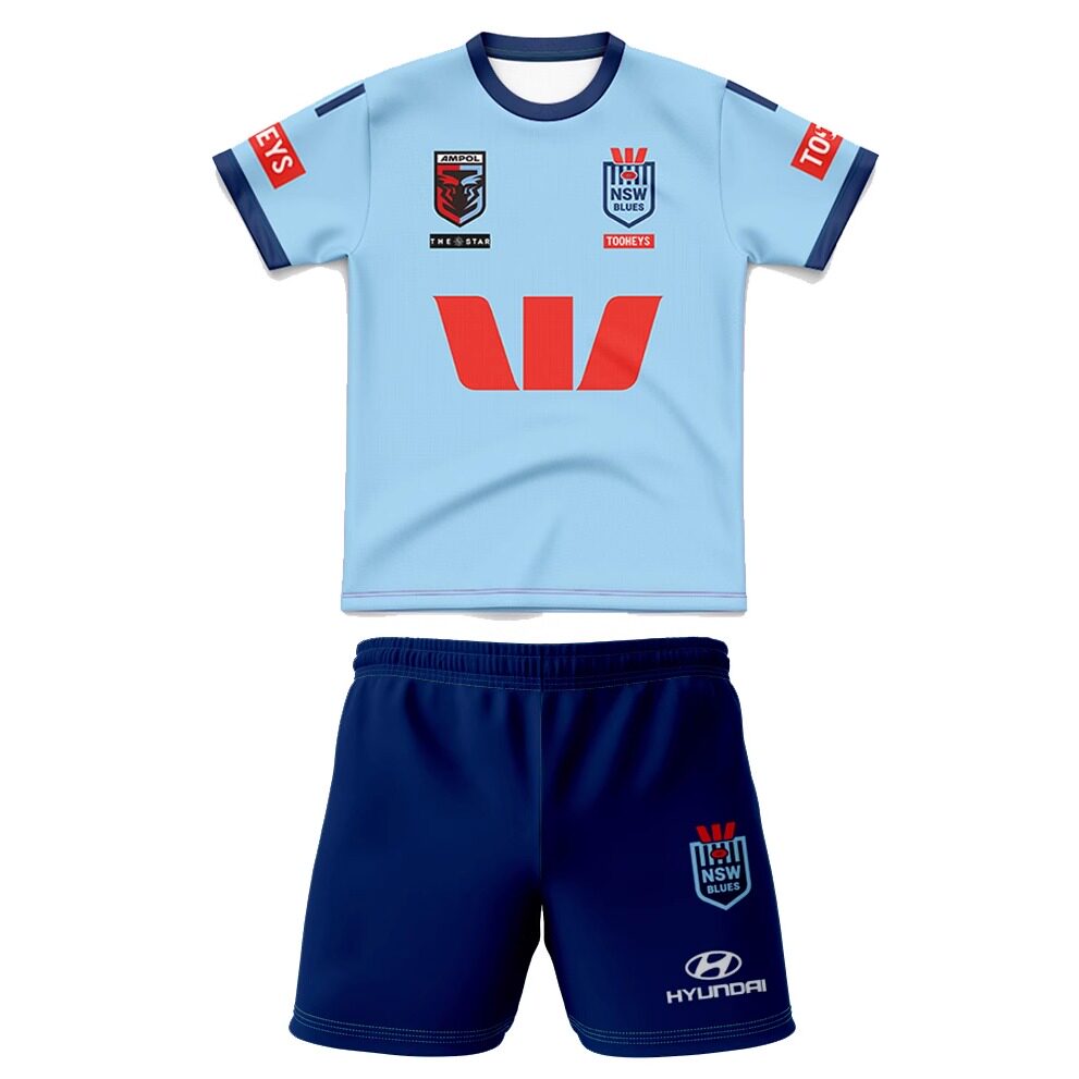 NRL霍尔顿马鲁儿童套装：澳洲橄榄球宝贝的时尚新宠！🔥-橄榄球服-淘宝好物网