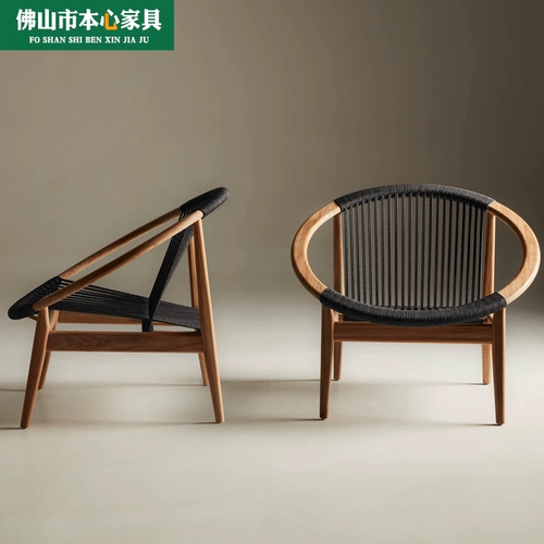 Твердый деревянный диван однополовный стул ротан