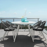 Дорожный уличный комплект для отдыха, мебель, 3 предмета, простой и элегантный дизайн