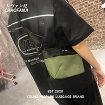 CHAOFANJI Japanese fashion brand messenger bag mens small bag ins wild net red summer student let go mobile phone bag