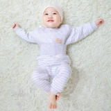 Детское удерживающее тепло нижнее белье, комплект, бандаж пупочный, 0-3 лет, высокая талия