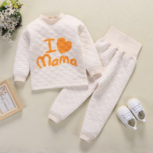 Детское удерживающее тепло нижнее белье, комплект, бандаж пупочный, 0-3 лет, высокая талия