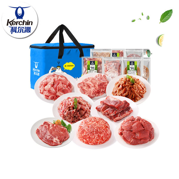 科尔沁 牛肉生鲜组合套餐大礼包 含牛鞭宝、牛排等7种 6.2斤 天猫优惠券折后￥235包邮（￥265-30）下单随机送店铺在售商品2份