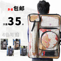 4K portable double shoulder can back picture bag hand portable hardcover picture bag picture bag picture bag picture board bag