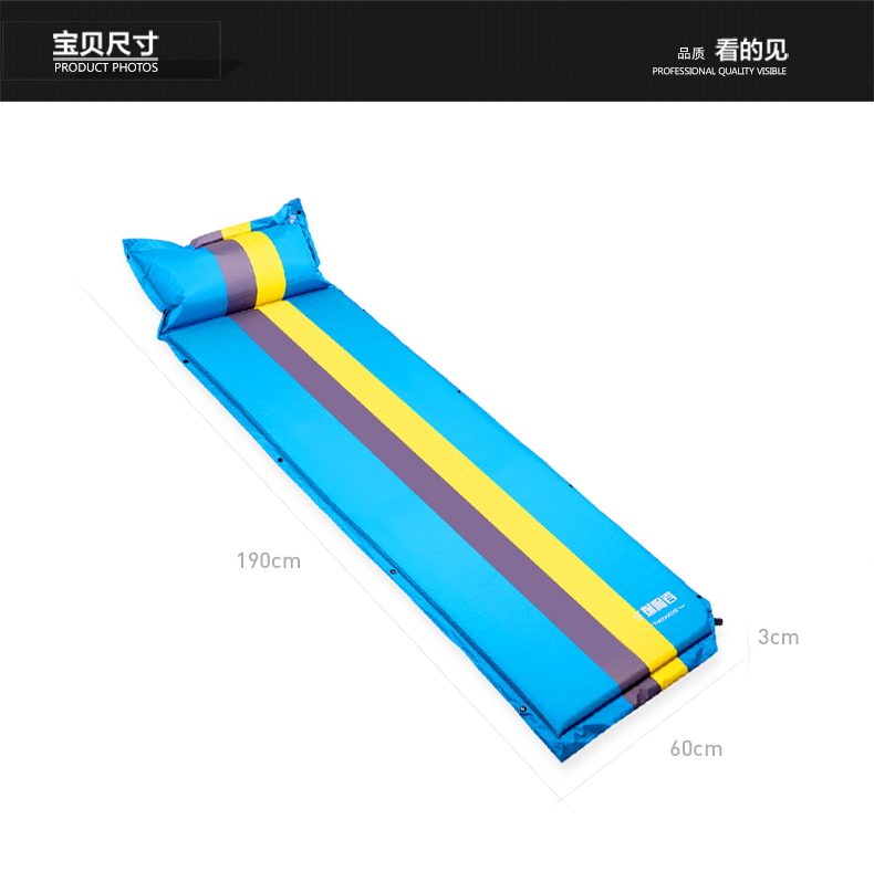 Bơm hơi tự động - Thảm chống ẩm / Mat / Gối tấm trải đi picnic