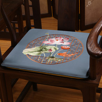 Chinese style chair cushion red wood chair cushion Classic solid wood circle chair Chair Dining Chair Cushion All Season Universal Home Seat Cushion