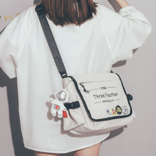 Tide, японская вместительная и большая сумка через плечо, шоппер, книга из ткани, ранец, сумка на одно плечо, Гонконг