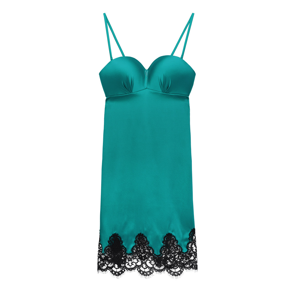 Liza Cheng Silk Pyjamas Lady Sleeping Dress Pure color Lace Lace Lace with short skirt LL2211