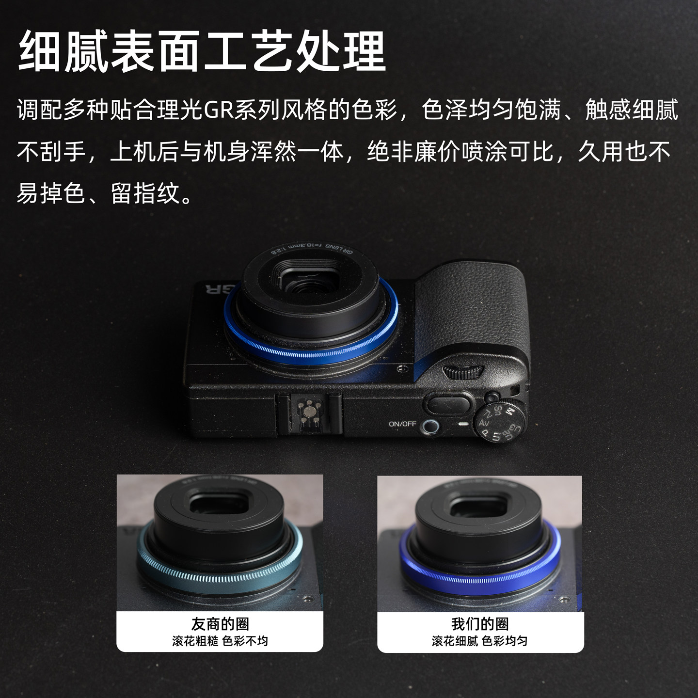 理光GR2/GRD4镜头环+腕带,摄影必备好搭档 🔥📷-转接环-淘宝好物网