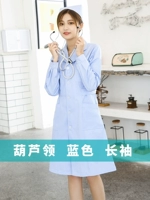 Синий лонгслив, униформа медсестры