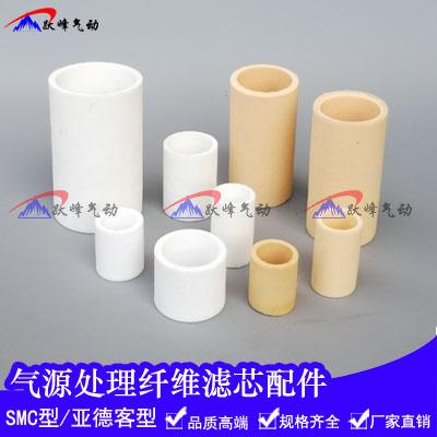 Gas source processor fiber filter core plastic filter core BF AF2000 3000 4000SMC type Yadeguest type