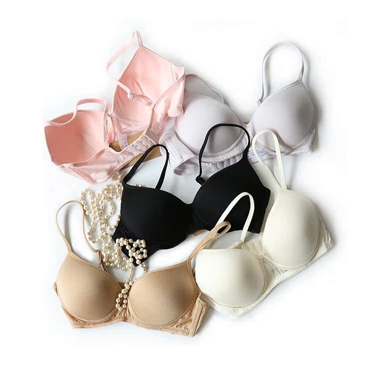 Lụa trong và ngoài! 2018 Thoải mái không dấu vết Không vòng thép Silk Silk Bra Đồ lót nữ NY101050 áo ngực không gọng