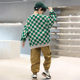 Boys' sweater suits 2022 autumn new children's boys and big boys Korean version of handsome and western style autumn boys' trendy children's clothing