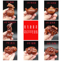 Laos rosewood carving handpieces computer carving handicrafts scenic mahogany cultural toys pendant ornaments