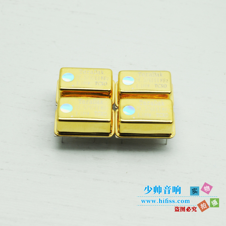 Temperature Compensated Crystal oscillator TCXO gold-plated 0 1ppm 11 2896 12M 16 9344M 24 576M 22 5792